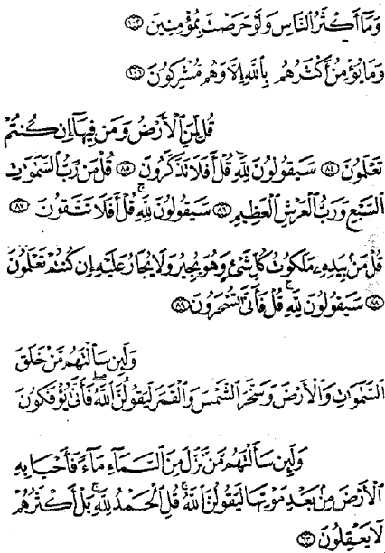 Arabic Text